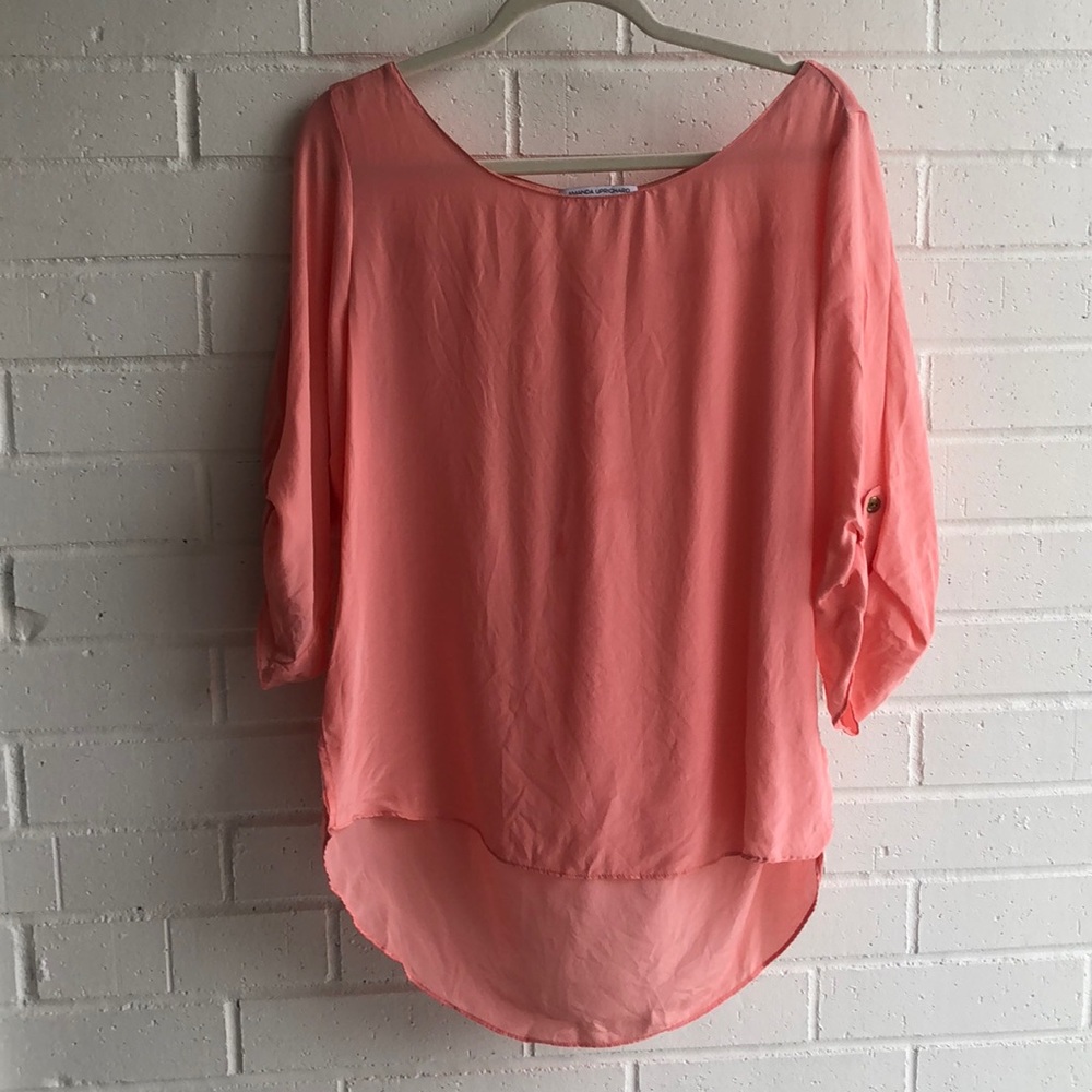 Amanda Uprichard Silk Blouse